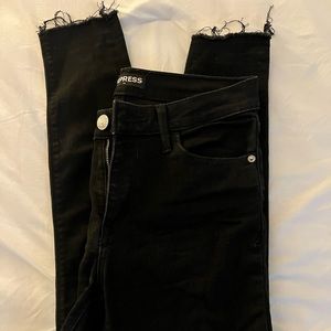 Express Black Skinny Jean